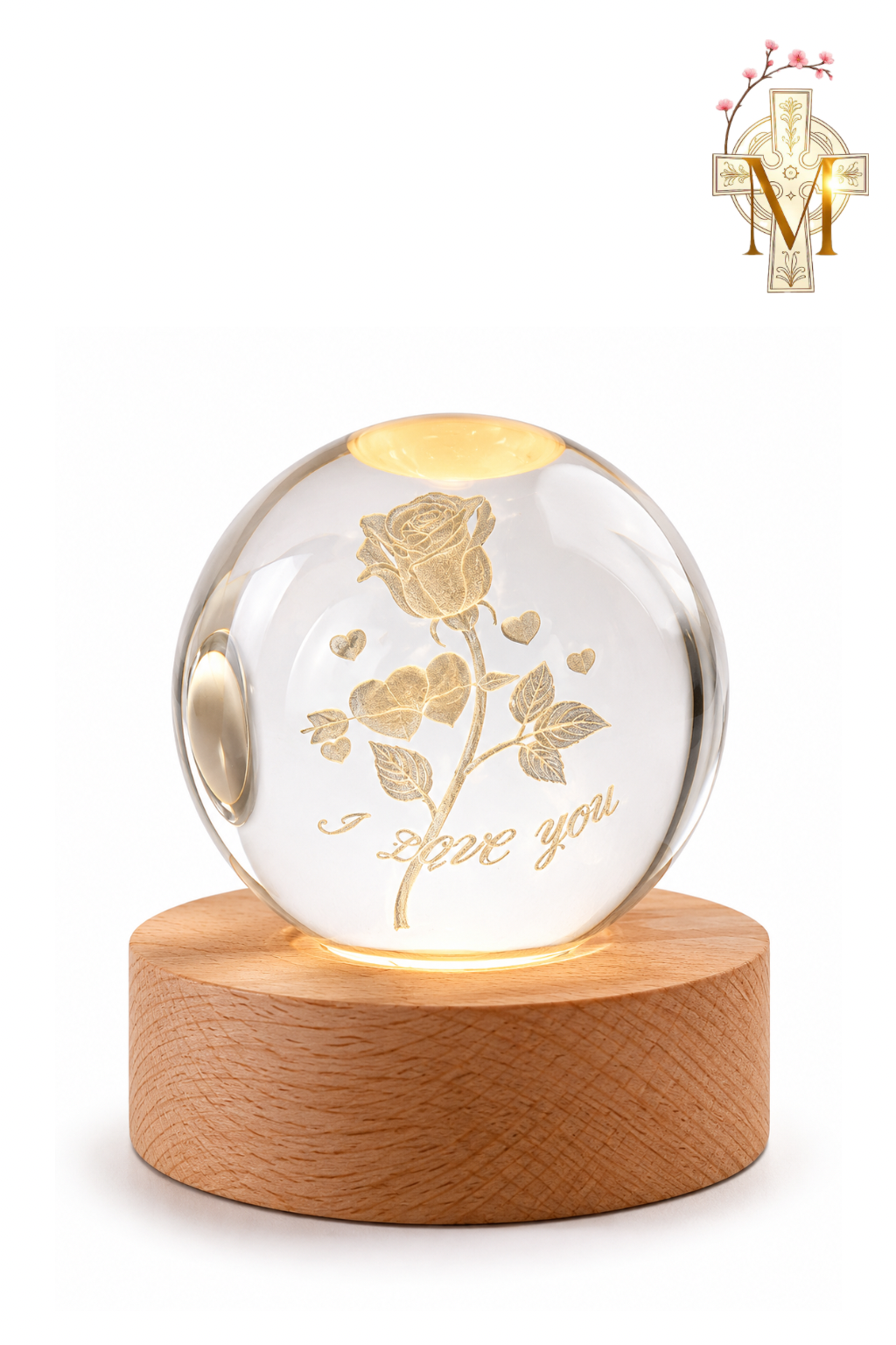 Rose Love Lamp 🌹