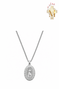 Our Lady of Grace Medallion Necklace