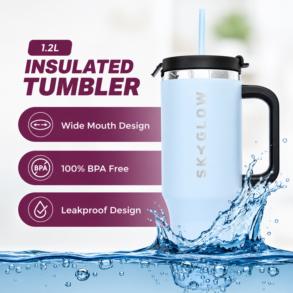 SkyGlow Insulated Tumbler ✨